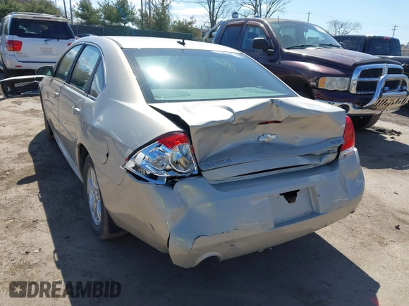 2012 Chevrolet Impala LS Retail with VIN 2G1WA5E35C1206391, listed as a IAAI auction lot 41986220 with 55,644 mi miles and . Bid and sale history available at DreamBid. Image 3.