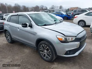 2017 Mitsubishi Outlander Sport SE 2.4 with VIN JA4AR3AW9HZ031506, listed as a IAAI auction lot 41825329 with 88,842 mi miles. Bid and sale history available at carsss.com. Image 1.