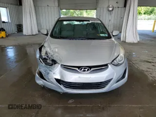 2015 Hyundai Elantra SE with VIN 5NPDH4AE7FH595940, listed as a Copart auction lot 63385525 with 187,591 mi miles and Salvage title. Bid and sale history available at DreamBid. Image 5.