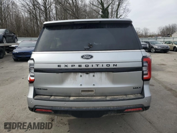 2024 Ford Expedition Max Limited with VIN 1FMJK2A85REA42478, listed as a Copart auction lot 45839125 with Not provided miles and Salvage title. Bid and sale history available at DreamBid. Image 6.