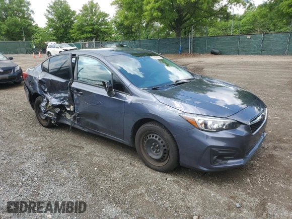 2017 Subaru Impreza with VIN 4S3GKAA63H3605951, listed as a Copart auction lot 55962625 with Not provided miles and Salvage title. Bid and sale history available at DreamBid. Image 4.