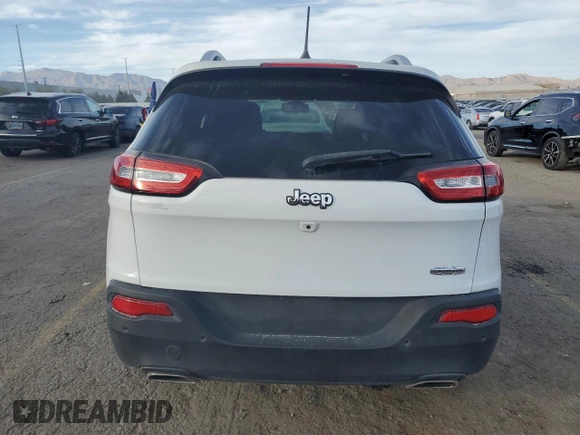 2017 Jeep Cherokee Latitude with VIN 1C4PJLCS7HW619486, listed as a Copart auction lot 47152985 with 69,837 mi miles and Salvage Title. Bid and sale history available at carsss.com. Image 6.