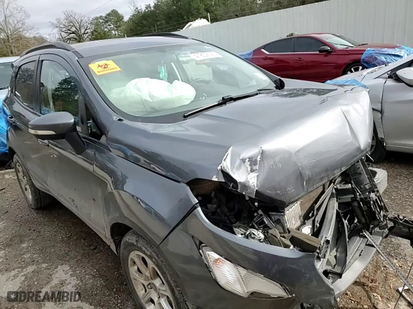 2020 Ford EcoSport SE with VIN MAJ3S2GE8LC342499, listed as a Copart auction lot 41859145 with 36,952 mi miles and Salvage Title. Bid and sale history available at carsss.com. Image 12.