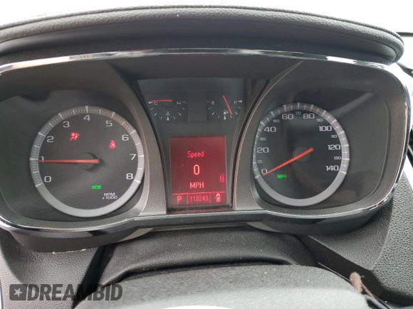 2011 GMC Terrain SLE-1 with VIN 2CTALMEC5B6251245, listed as a Copart auction lot 57318125 with 113,243 mi miles and Salvage title. Bid and sale history available at DreamBid. Image 9.