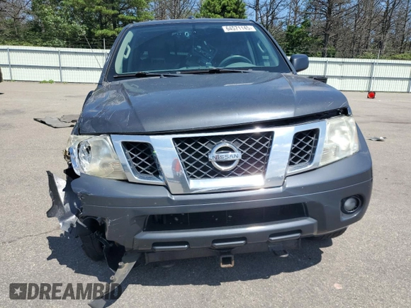 2014 Nissan Frontier SV with VIN 1N6AD0EV9EN762571, listed as a Copart auction lot 64571145 with 169,359 mi miles and Salvage title. Bid and sale history available at DreamBid. Image 5.