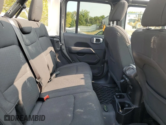 2020 Jeep Wrangler Unlimited Sahara with VIN 1C4HJXEM2LW337002, listed as a Copart auction lot 71056504 with 0 mi miles and Salvage Title. Bid and sale history available at carsss.com. Image 10.