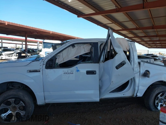 2015 Ford F-150 XLT with VIN 1FTEW1C81FKE76735, listed as a IAAI auction lot 41826968 with 160,530 mi miles and . Bid and sale history available at carsss.com. Image 14.