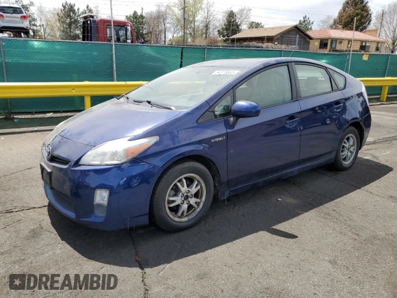 2010 Toyota Prius II with VIN JTDKN3DUXA5176843, listed as a Copart auction lot 54378665 with 143,170 mi miles and Clean Title. Bid and sale history available at carsss.com. Image 1.