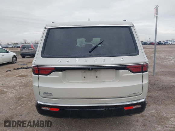 2022 Jeep Wagoneer Series II with VIN 1C4SJVBT5NS142754, listed as a IAAI auction lot 41423008 with 82,611 mi miles and . Bid and sale history available at DreamBid. Image 17.