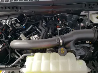 2025 Ford F-150 with VIN 1FTFW4L88SFA98079, listed as a Copart auction lot 83922285 with 569 mi miles and Salvage title. Bid and sale history available at DreamBid. Image 14.