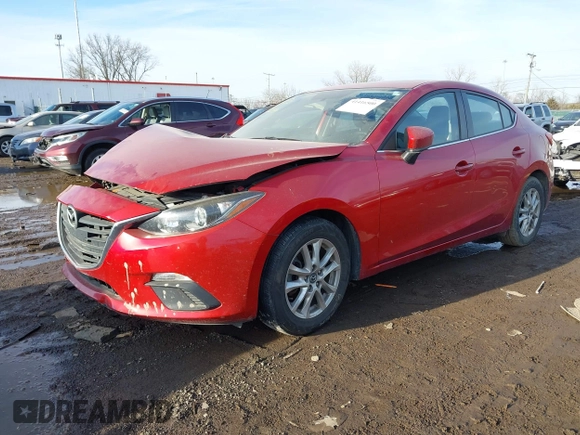 2014 Mazda 3 i Grand Touring with VIN JM1BM1W76E1123407, listed as a IAAI auction lot 41416500 with 95,310 mi miles and . Bid and sale history available at carsss.com. Image 17.