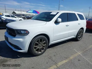 2017 Dodge Durango GT with VIN 1C4RDHDG1HC805954, listed as a IAAI auction lot 41850423 with 88,382 mi miles. Bid and sale history available at carsss.com. Image 2.