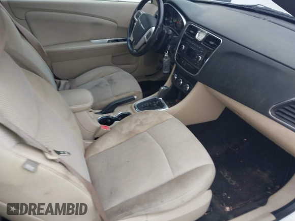 2012 Chrysler 200 Touring with VIN 1C3BCBEB1CN168649, listed as a IAAI auction lot 42111699 with 190,818 mi miles and . Bid and sale history available at DreamBid. Image 5.