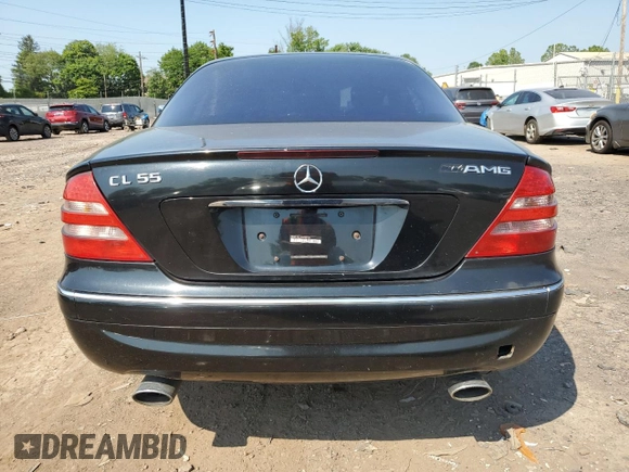 2001 Mercedes-Benz CL AMG z VIN WDBPJ73J61A011135, wystawiony jako Copart lot #59703305 z przebiegiem Nie podano mil oraz Czysty tytuł • Clean title. Historia ofert i sprzedaży dostępna na DreamBid. Obrazek 6.