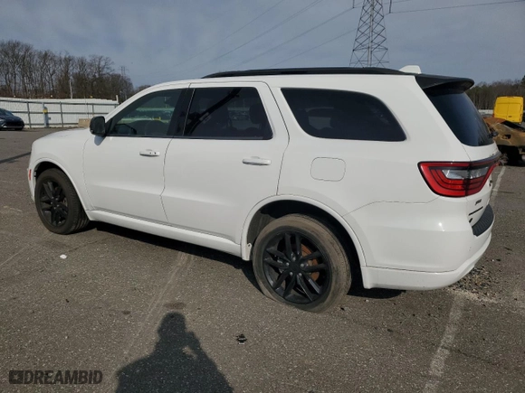 2022 Dodge Durango GT Plus with VIN 1C4RDJDG6NC107147, listed as a Copart auction lot 48886455 with 25,632 mi miles and Clean Title. Bid and sale history available at carsss.com. Image 2.