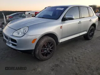 2004 Porsche Cayenne S with VIN WP1AB29P54LA69022, listed as a Copart auction lot 84456184 with 215,112 mi miles and Salvage Title. Bid and sale history available at carsss.com. Image 1.