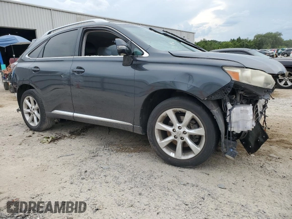 2010 Lexus RX 350 z VIN 2T2ZK1BA4AC020641, wystawiony jako Copart lot #58625615 z przebiegiem Nie podano mil oraz Szkoda całkowita • Salvage title. Historia ofert i sprzedaży dostępna na DreamBid. Obrazek 4.