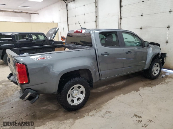 2021 Chevrolet Colorado 4WD Work Truck with VIN 1GCGTBEN6M1102165, listed as a Copart auction lot 88054805 with 74,827 mi miles and Non Repairable. Bid and sale history available at carsss.com. Image 3.