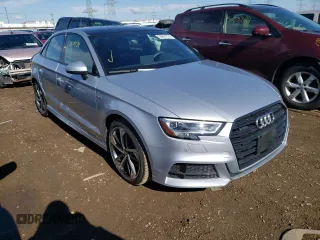 2020 Audi A3 Sedan S line Premium Plus with VIN WAUJEGFF0LA027074, listed as a Copart auction lot 50631724 with 14,833 mi miles. Bid and sale history available at carsss.com. Image 4.