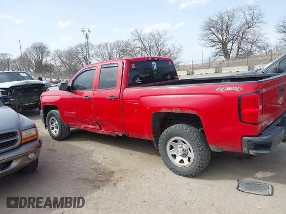 2014 Chevrolet Silverado 1500 Work Truck with VIN 1GCVKPEH0EZ255239, listed as a IAAI auction lot 41810917 with 132,821 mi miles and . Bid and sale history available at DreamBid. Image 14.