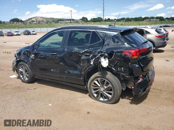 2023 Buick Encore GX Select with VIN KL4MMESLXPB115725, listed as a Copart auction lot 61855335 with 28,954 mi miles and Salvage title. Bid and sale history available at DreamBid. Image 2.
