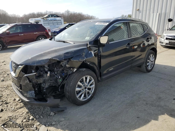 2021 Nissan Rogue Sport SV with VIN JN1BJ1BW3MW444833, listed as a Copart auction lot 48943985 with 0 mi miles and Salvage Title. Bid and sale history available at carsss.com. Image 1.