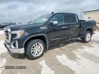2021 GMC Sierra 1500 SLT z VIN 3GTU9DET0MG409201, wystawiony jako Copart lot #52502225 z przebiegiem 31 082 mil mil oraz Szkody całkowita. Historia ofert i sprzedaży dostępna na DreamBid. Obrazek 1.