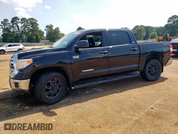 2016 Toyota Tundra SR5 z VIN 5TFEW5F16GX193399, wystawiony jako Copart lot #59543595 z przebiegiem 110 628 mil mil oraz Szkoda całkowita • Salvage title. Historia ofert i sprzedaży dostępna na DreamBid. Obrazek 1.