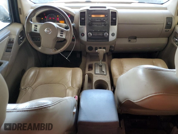 2009 Nissan Frontier LE with VIN 1N6AD09U79C409698, listed as a Copart auction lot 55843545 with 230,334 mi miles and Salvage title. Bid and sale history available at DreamBid. Image 8.