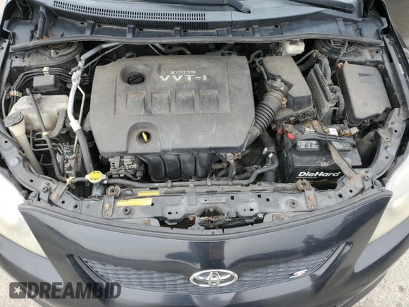 2010 Toyota Corolla with VIN 2T1BU4EE5AC251886, listed as a Copart auction lot 52535295 with 214,074 mi miles and Salvage Title. Bid and sale history available at carsss.com. Image 11.