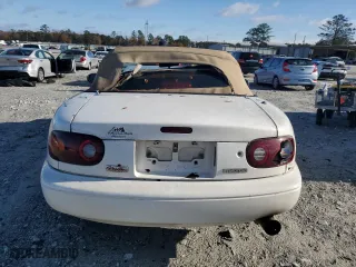 1996 Mazda MX5 Miata with VIN JM1NA3531T0708317, listed as a Copart auction lot 84591214 with 0 miles and Salvage Title. Bid and sale history available at carsss.com. Image 6.