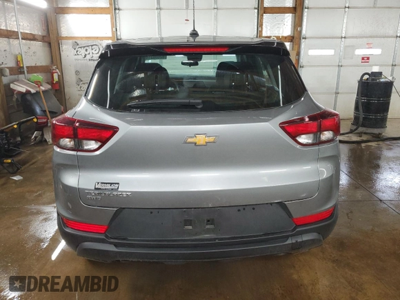 2024 Chevrolet TrailBlazer LS with VIN KL79MNSL5RB190683, listed as a Copart auction lot 82600314 with 4,148 mi miles and Salvage Title. Bid and sale history available at DreamBid. Image 6.