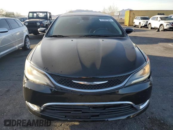 2015 Chrysler 200 Limited with VIN 1C3CCCAB8FN650488, listed as a Copart auction lot 51297925 with 121,223 mi miles and Salvage Title. Bid and sale history available at carsss.com. Image 5.