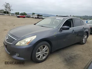 2012 Infiniti G25 Journey with VIN JN1DV6AP4CM810216, listed as a Copart auction lot 54243485 with 91,939 mi miles and Salvage Title. Bid and sale history available at carsss.com. Image 1.