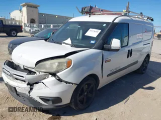 2017 Ram ProMaster City Cargo Van Tradesman SLT with VIN ZFBERFBB7H6D87755, listed as a IAAI auction lot 41678300 with 182,587 mi miles. Bid and sale history available at carsss.com. Image 2.