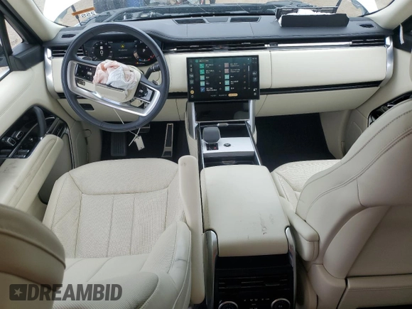 2024 Land Rover Range Rover SE with VIN SALKPBFU4RA209767, listed as a Copart auction lot 55828995 with 15,212 mi miles and Salvage title. Bid and sale history available at DreamBid. Image 8.