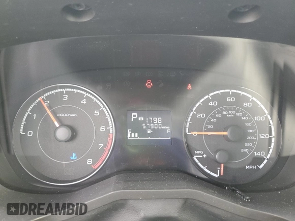 2018 Subaru Crosstrek Premium z VIN JF2GTACC4J8276896, wystawiony jako Copart lot #57694245 z przebiegiem 57 900 mil mil oraz Szkoda całkowita • Salvage title. Historia ofert i sprzedaży dostępna na DreamBid. Obrazek 9.