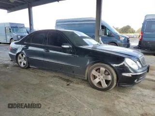 2005 Mercedes-Benz E 5.0L with VIN WDBUF70J45A761468, listed as a Copart auction lot 49500225 with 91,692 mi miles and Salvage Title. Bid and sale history available at carsss.com. Image 4.