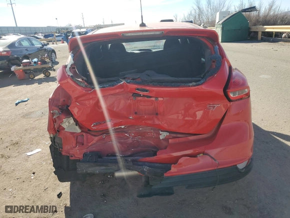 2017 Ford Focus ST with VIN 1FADP3L93HL260546, listed as a Copart auction lot 85938554 with 127,290 mi miles and Salvage Title. Bid and sale history available at carsss.com. Image 6.