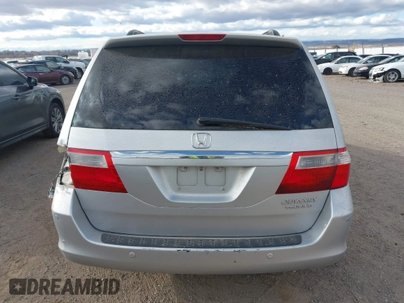 2005 Honda Odyssey TOURING with VIN 5FNRL38855B035443, listed as a IAAI auction lot 41748539 with 1 mi miles. Bid and sale history available at carsss.com. Image 15.