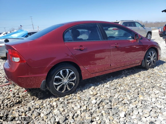 2009 Honda Civic Sdn LX with VIN 19XFA16509E048294, listed as a Copart auction lot 50145765 with 207,412 mi miles and Clean Title. Bid and sale history available at carsss.com. Image 3.