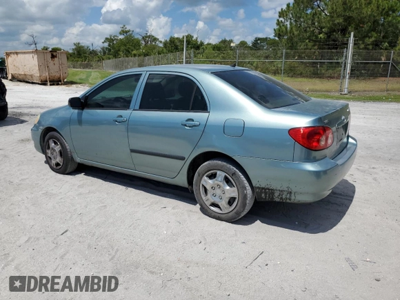 2006 Toyota Corolla CE with VIN 2T1BR32E56C625081, listed as a Copart auction lot 61289035 with Not provided miles and Clean title. Bid and sale history available at DreamBid. Image 2.