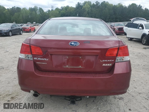 2011 Subaru Legacy Premium with VIN 4S3BMBC62B3251323, listed as a Copart auction lot 54652405 with 227,494 mi miles and Salvage Title. Bid and sale history available at DreamBid. Image 6.