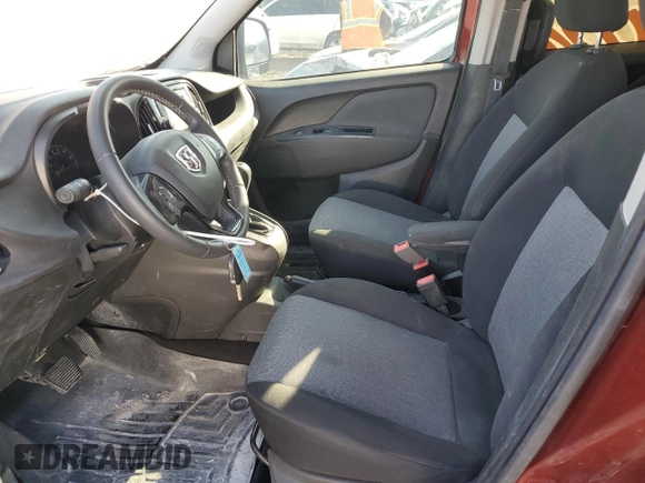 2018 Ram ProMaster City Cargo Van Tradesman SLT with VIN ZFBERFBB9J6H72692, listed as a Copart auction lot 42428545 with 59,305 mi miles and Salvage Title. Bid and sale history available at carsss.com. Image 7.