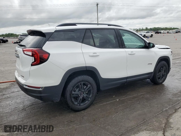 2024 GMC Terrain AT4 с VIN 3GKALYEG0RL339135, выставлен на аукционе Copart как лот 54039625 с пробегом 14 835 миль миль и Списание • Salvage title. История ставок и продаж доступна на DreamBid. Изображение 3.