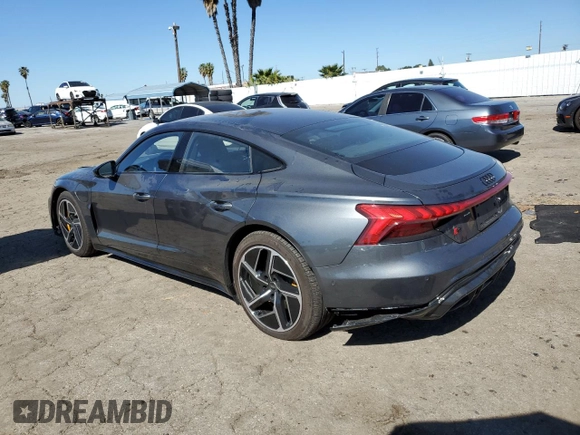 2024 Audi RS e-tron GT z VIN WAUBHBFW6R7900069, wystawiony jako Copart lot #46237645 z przebiegiem 2 674 mil mil oraz Szkoda całkowita • Salvage title. Historia ofert i sprzedaży dostępna na DreamBid. Obrazek 2.
