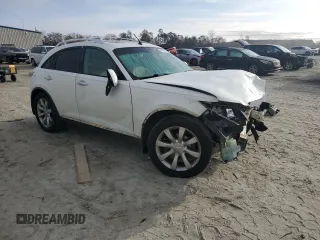 2008 Infiniti FX z VIN JNRAS08U18X100309, wystawiony jako Copart lot #82157174 z przebiegiem 165 983 mil mil oraz Szkoda całkowita • Salvage title. Historia ofert i sprzedaży dostępna na DreamBid. Obrazek 4.