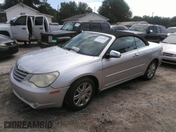 2008 Chrysler Sebring Limited with VIN 1C3LC65M48N692897, listed as a IAAI auction lot 42226902 with 122,746 mi miles and . Bid and sale history available at DreamBid. Image 2.
