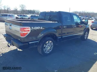 2010 Ford F-150 XL with VIN 1FTFW1EV8AFB54702, listed as a IAAI auction lot 41537513 with 1 mi miles. Bid and sale history available at carsss.com. Image 4.
