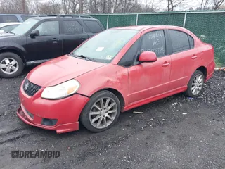 2008 Suzuki SX4 Sport with VIN JS2YC414185102186, listed as a IAAI auction lot 41988750 with 999,999 mi miles. Bid and sale history available at carsss.com. Image 2.